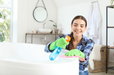 7 طرق فعالة لـ تنظيف حوض الاستحمام “البانيو”